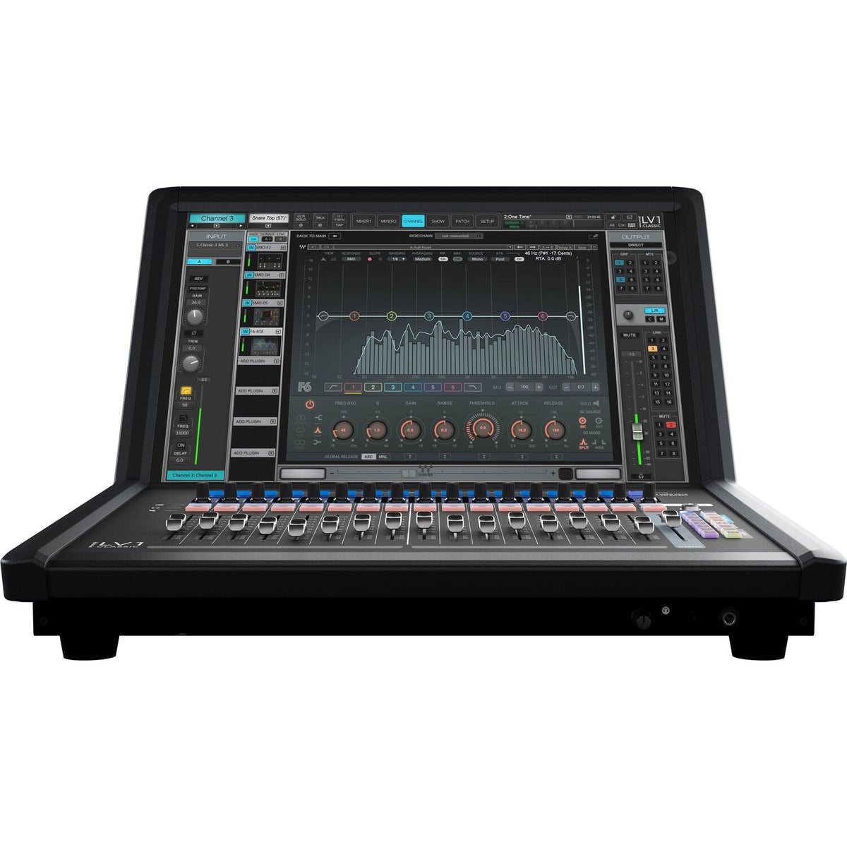 Waves eMotion LV1 Classic Live 64ch Mixing Console - View 4 | MusicMarket