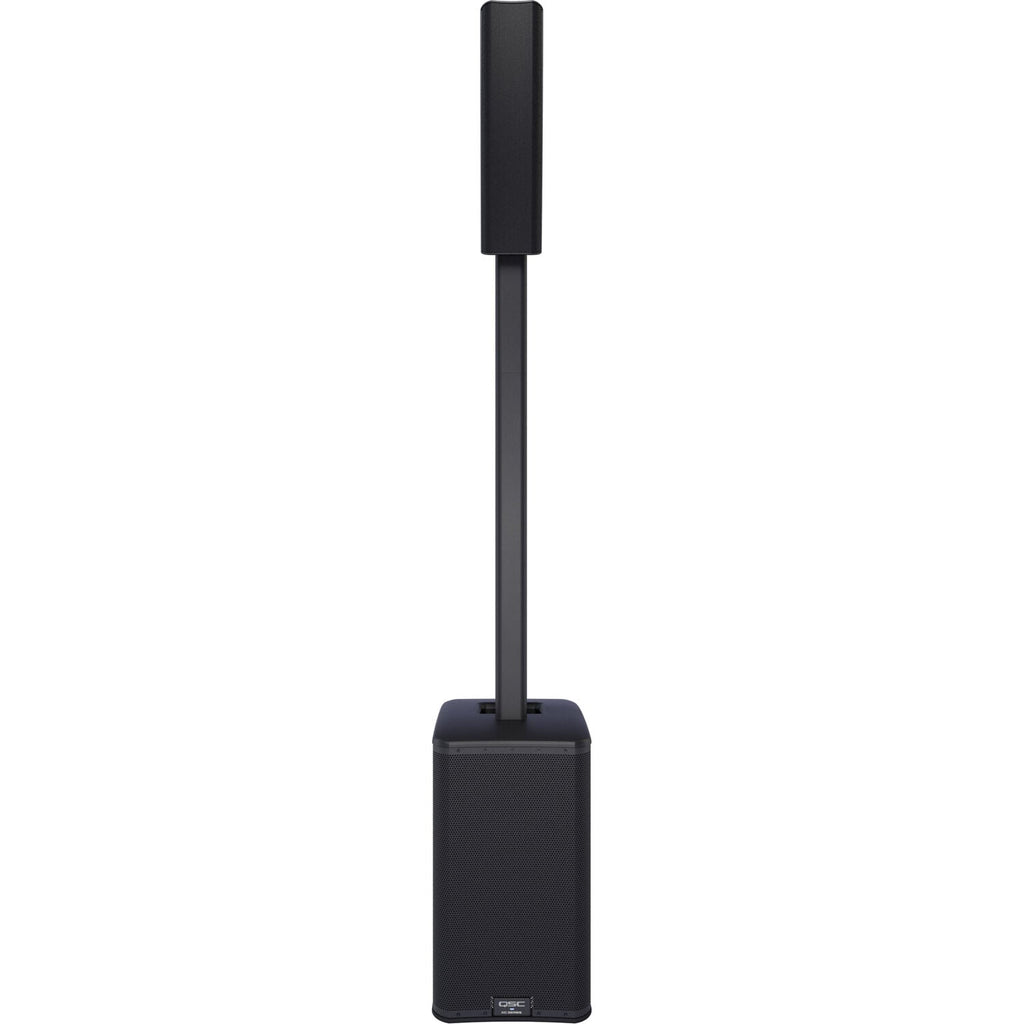 QSC KC12 Active 12" 3-Way Column Loudspeaker System with Bluetooth - Black - MusicMarket