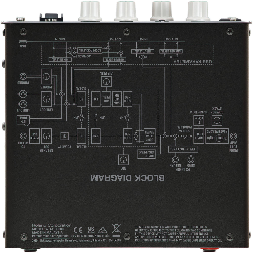 BOSS WAZA Tube Amp Expander Core Reactive Load Box and Cabinet Modeler - View 3 | MusicMarket