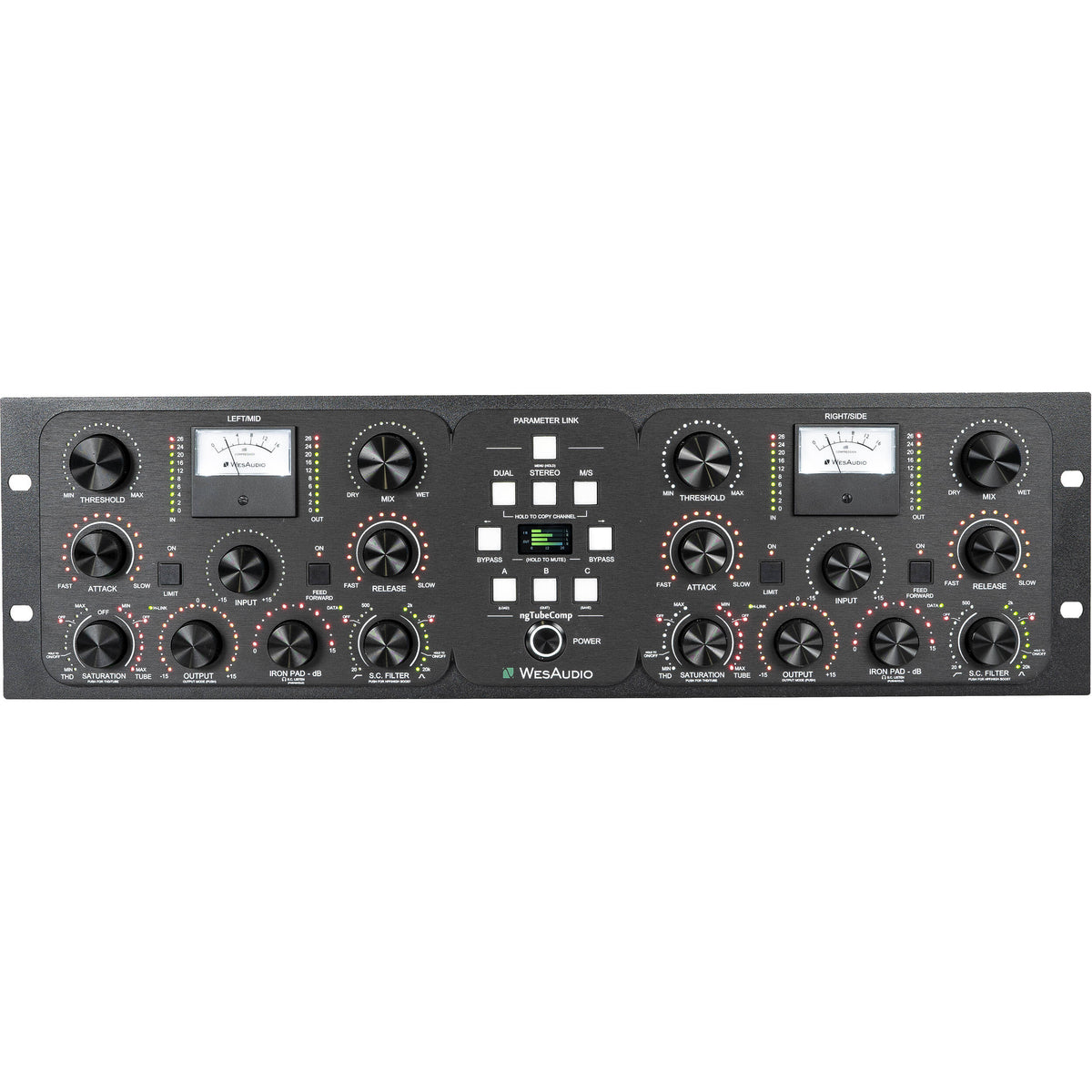 WesAudio ngTubeComp Tube Compressor with Digital Recall - MusicMarket