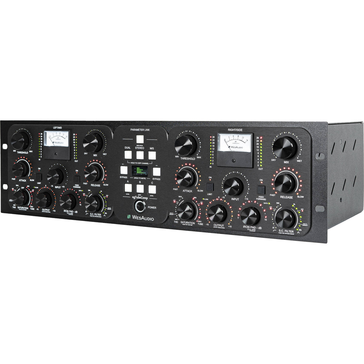 WesAudio ngTubeComp Tube Compressor with Digital Recall - View 3 | MusicMarket