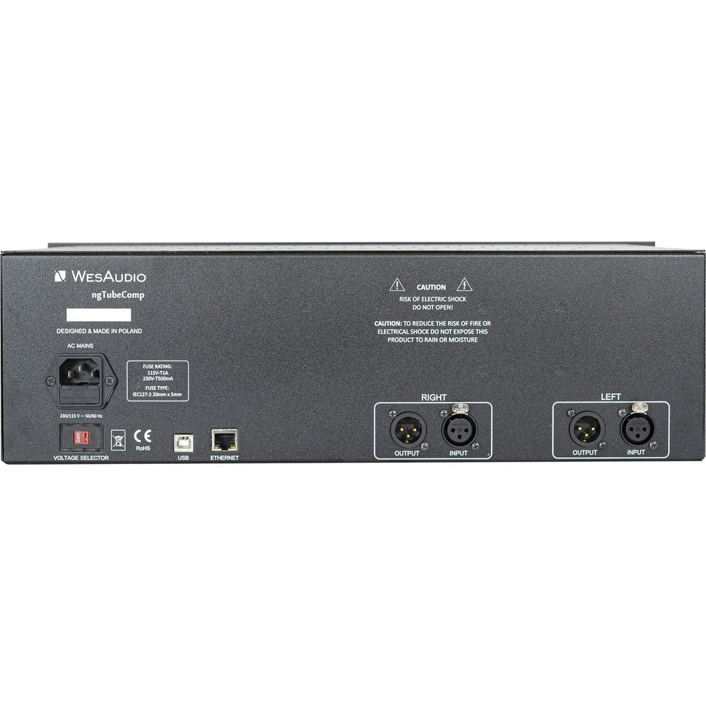WesAudio ngTubeComp Tube Compressor with Digital Recall - View 7 | MusicMarket