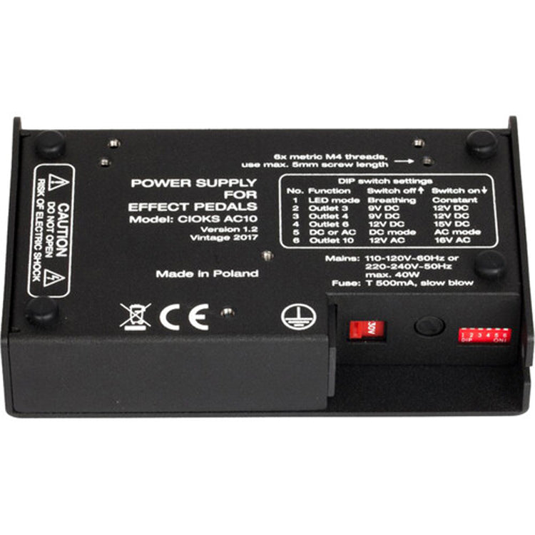 CIOKS AC10 Multi-Output Guitar Pedal Power Supply - View 5 | MusicMarket