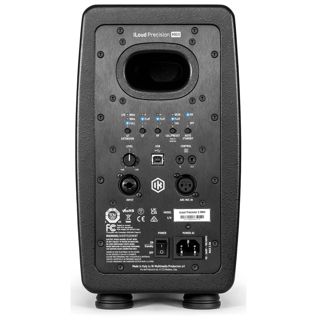IK Multimedia iLoud Precision 5 MKII Active Studio Monitor - View 3 | MusicMarket