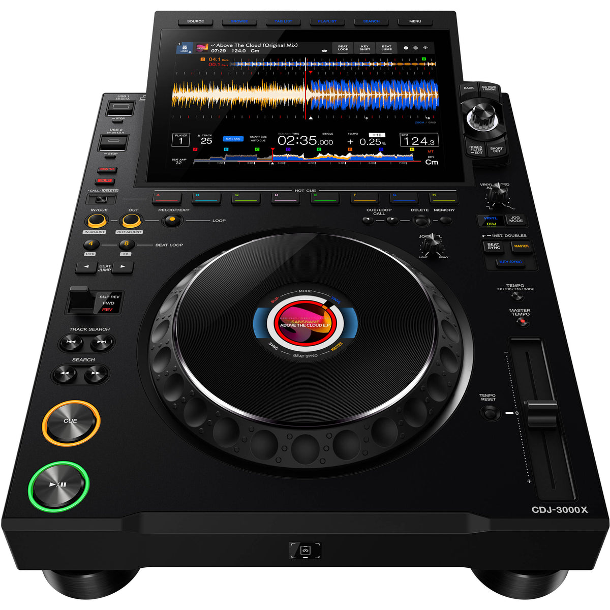 AlphaTheta CDJ-3000X DJ Player - MusicMarket