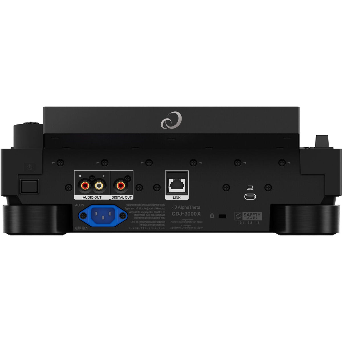 AlphaTheta CDJ-3000X DJ Player - View 3 | MusicMarket