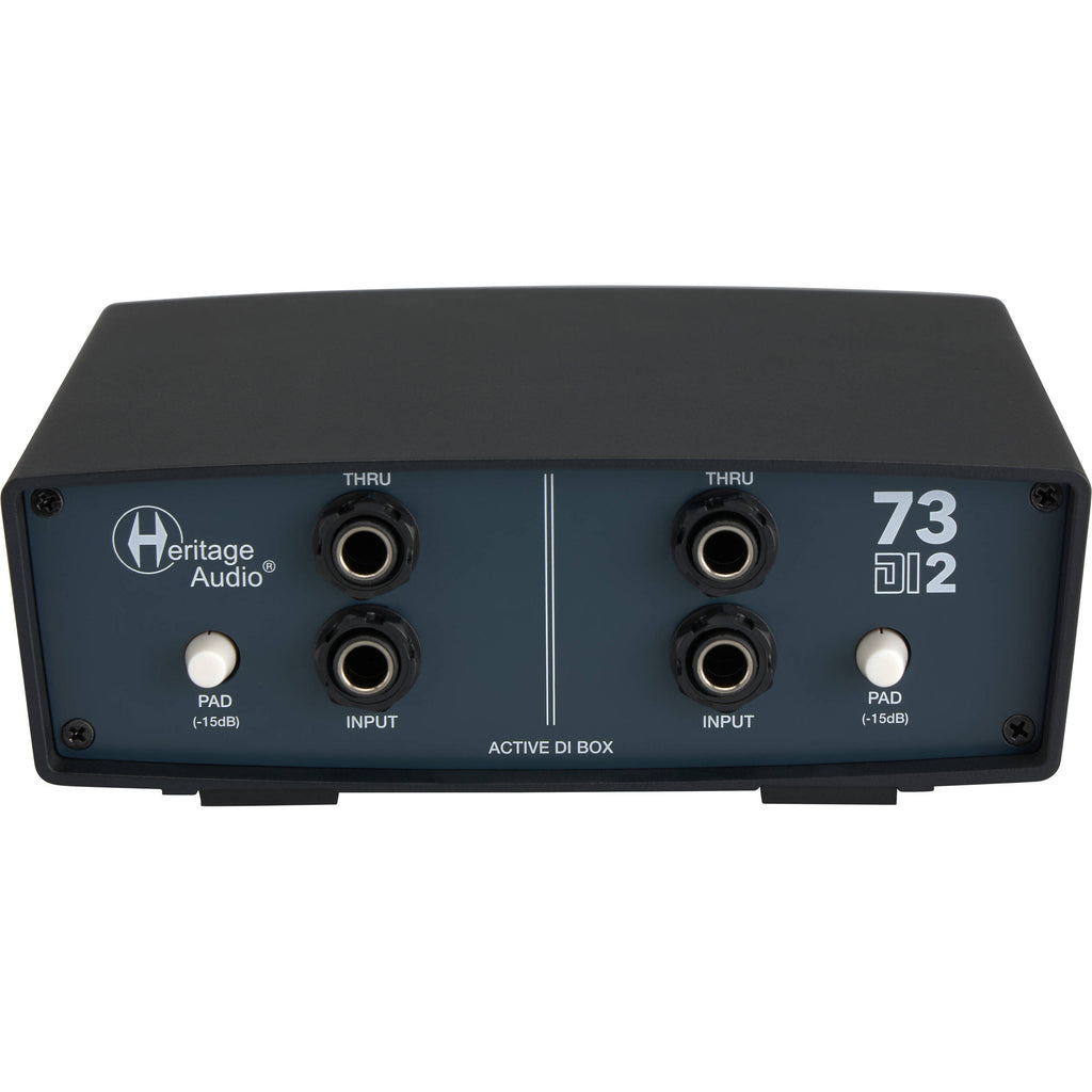 Heritage Audio 73 DI Two - Active Dual Channel DI - View 2 | MusicMarket
