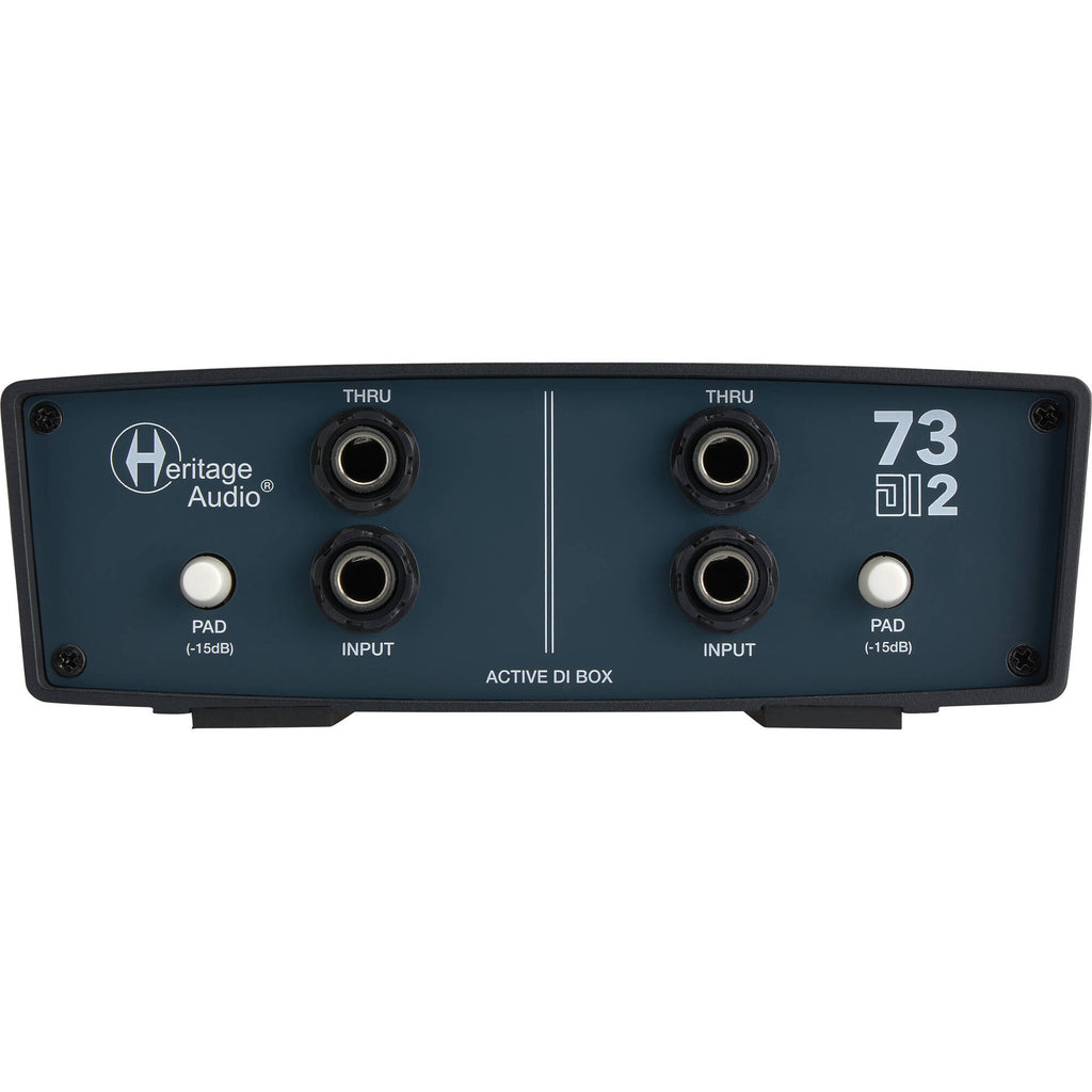 Heritage Audio 73 DI Two - Active Dual Channel DI - MusicMarket