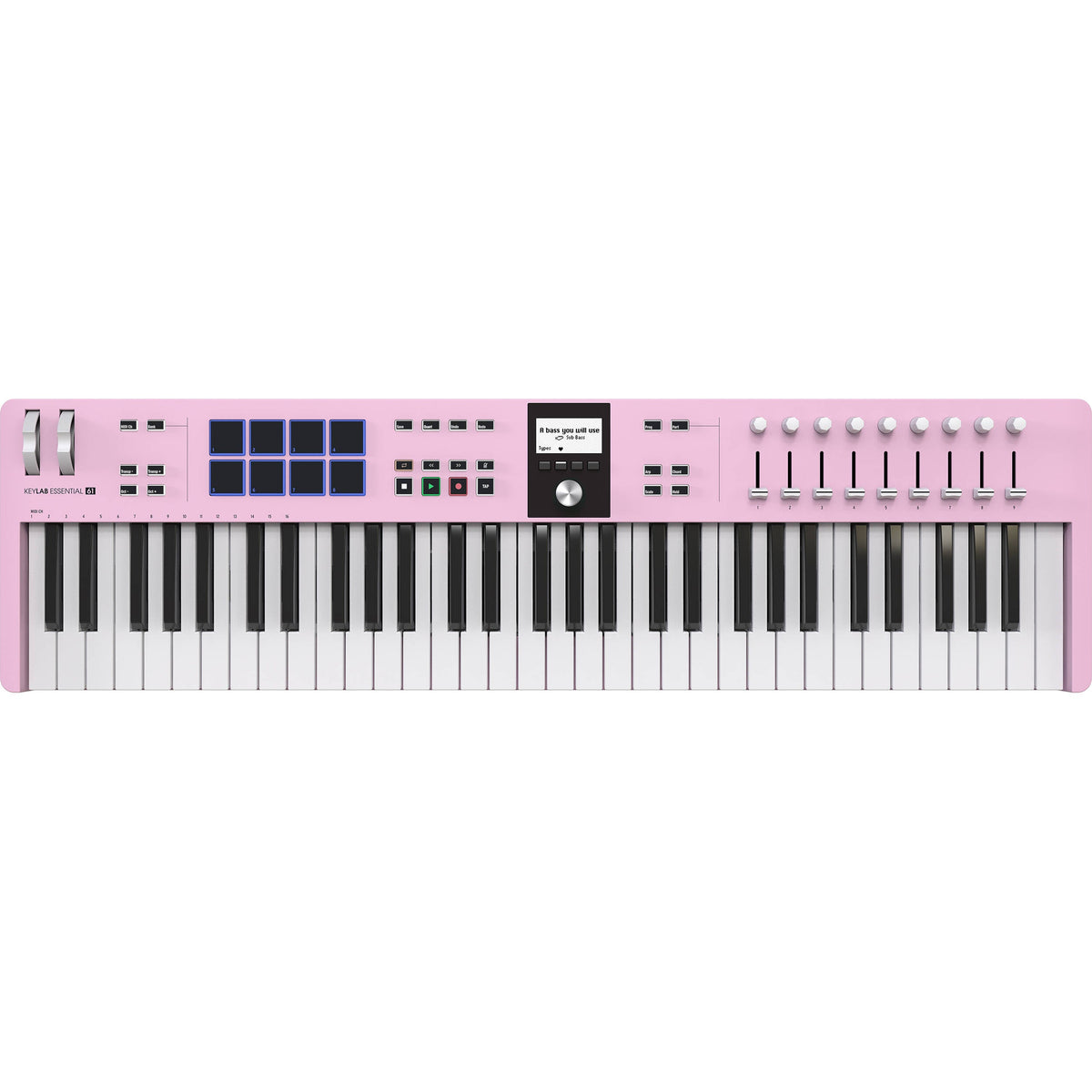 Arturia Keylab Essential 61 MK3 - Rose Quartz - MusicMarket