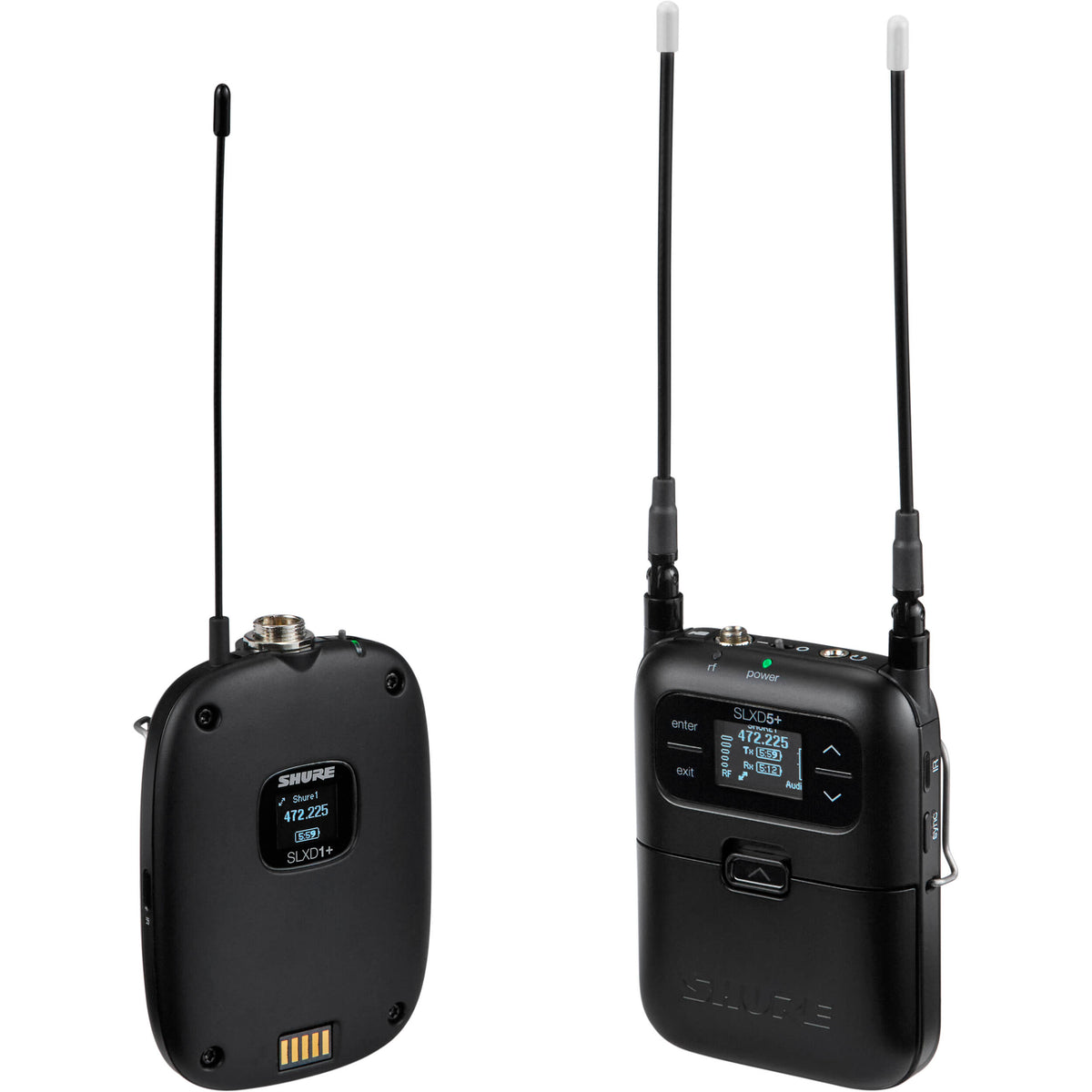 Shure SLXD15+ Wireless Bodypack System - G57 Frequency - MusicMarket