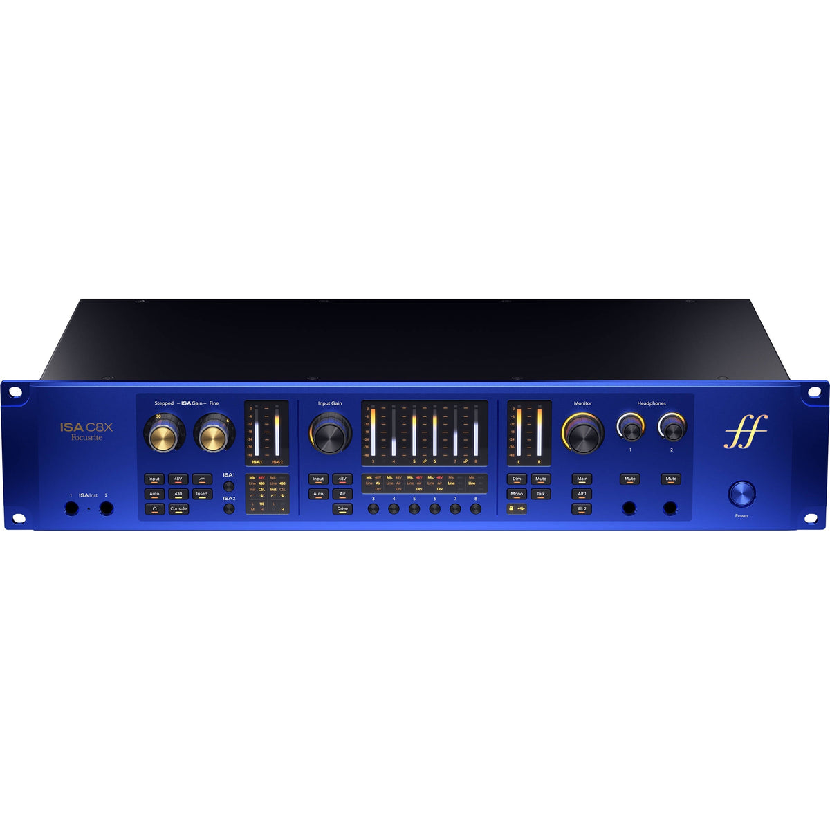 Focusrite ISA C8X 26in 28out USB-C Audio Interface - View 2 | MusicMarket