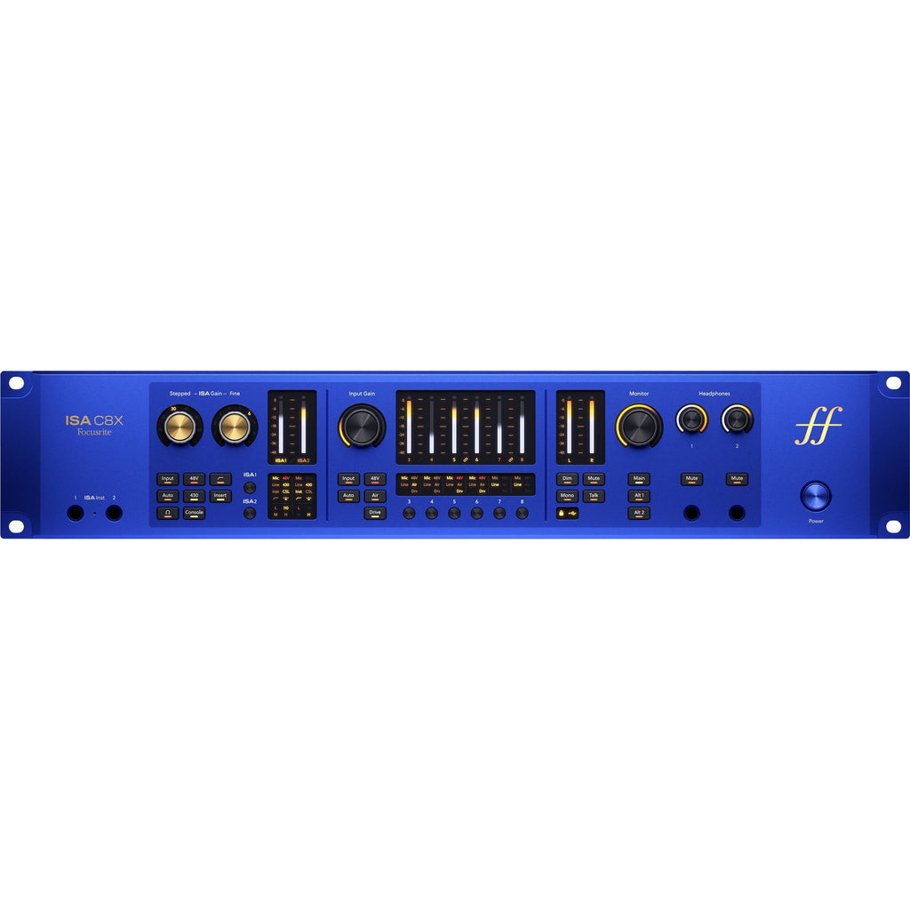 Focusrite ISA C8X 26in 28out USB-C Audio Interface - MusicMarket