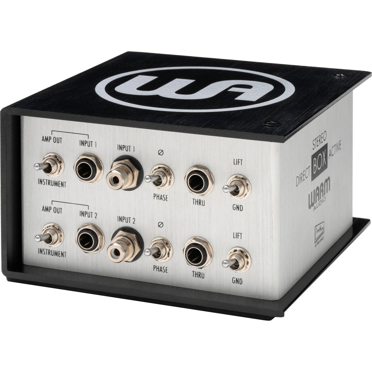 Warm Audio WA-DI-A2 Transformer-Balanced 2-Channel Active Direct Box - MusicMarket