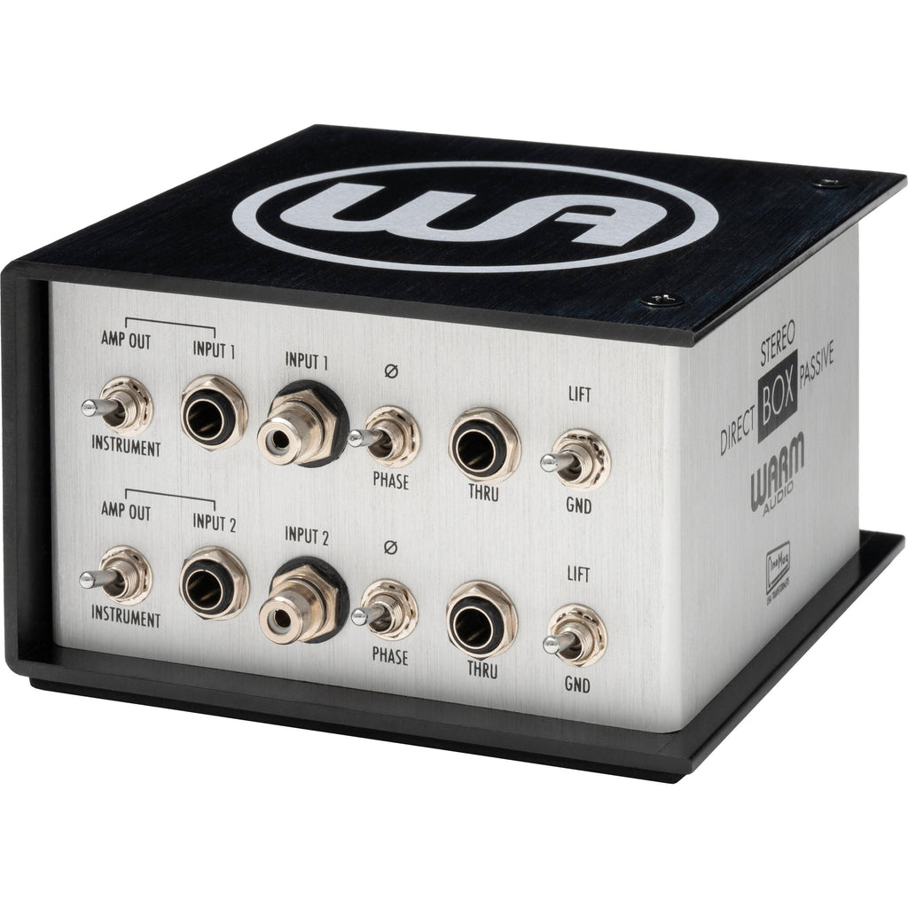 Warm Audio WA-DI-P2 Transformer-Balanced 2-Channel Passive Direct Box - MusicMarket