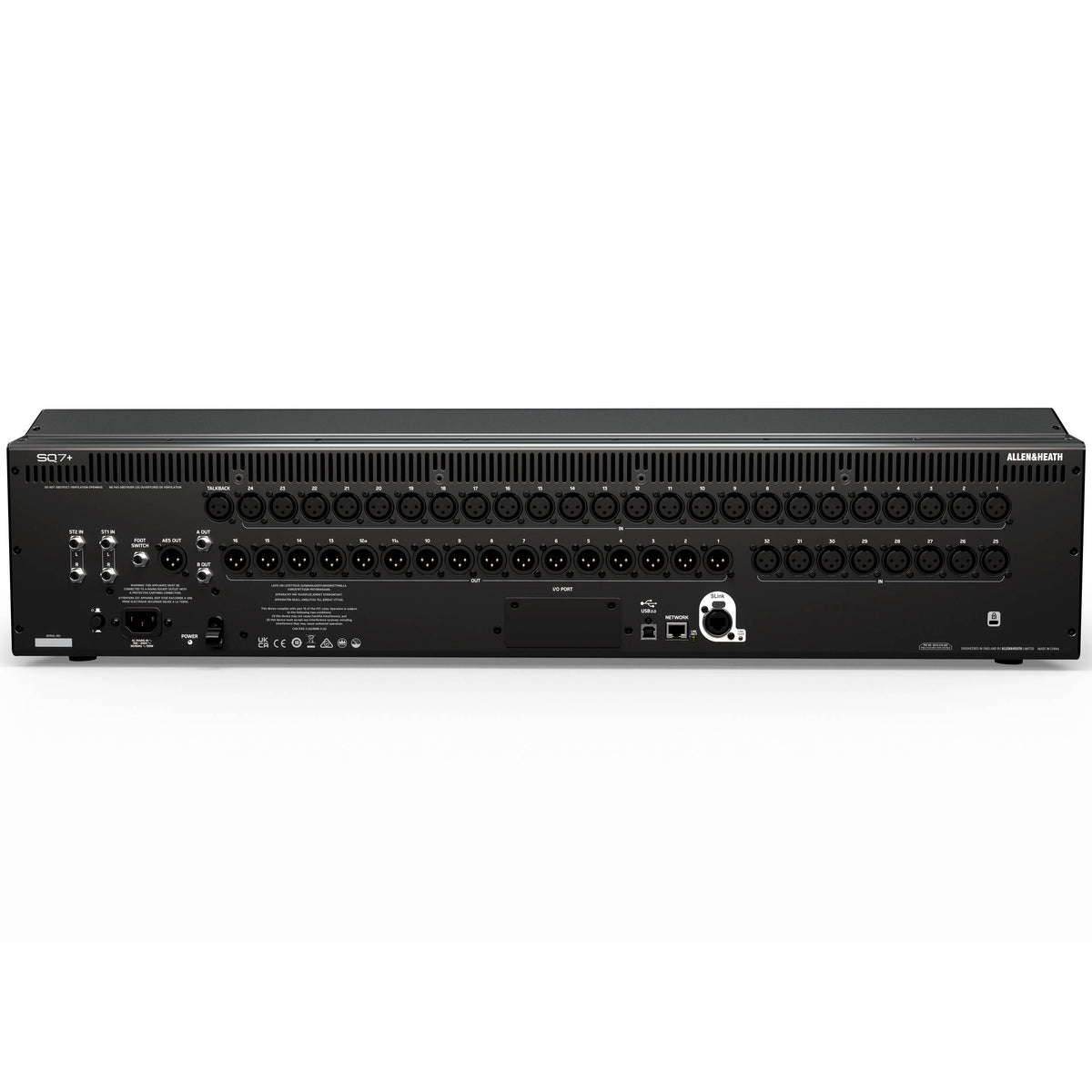 Allen & Heath SQ7+ RackUltra FX Enabled 48-channel Digital Mixer with DEEP Processing - View 4 | MusicMarket
