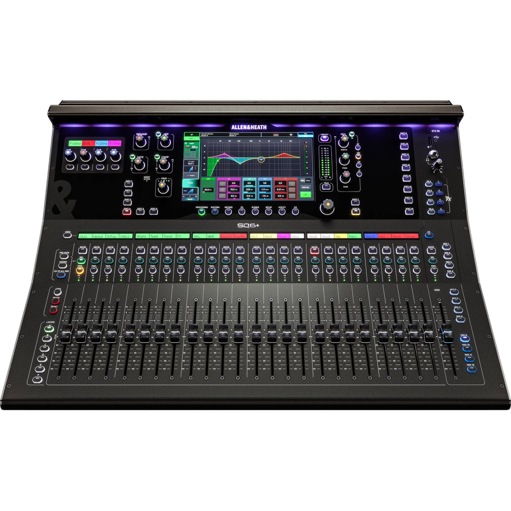 Allen & Heath SQ6+ RackUltra FX Enabled 48-channel Digital Mixer with DEEP Processing - MusicMarket