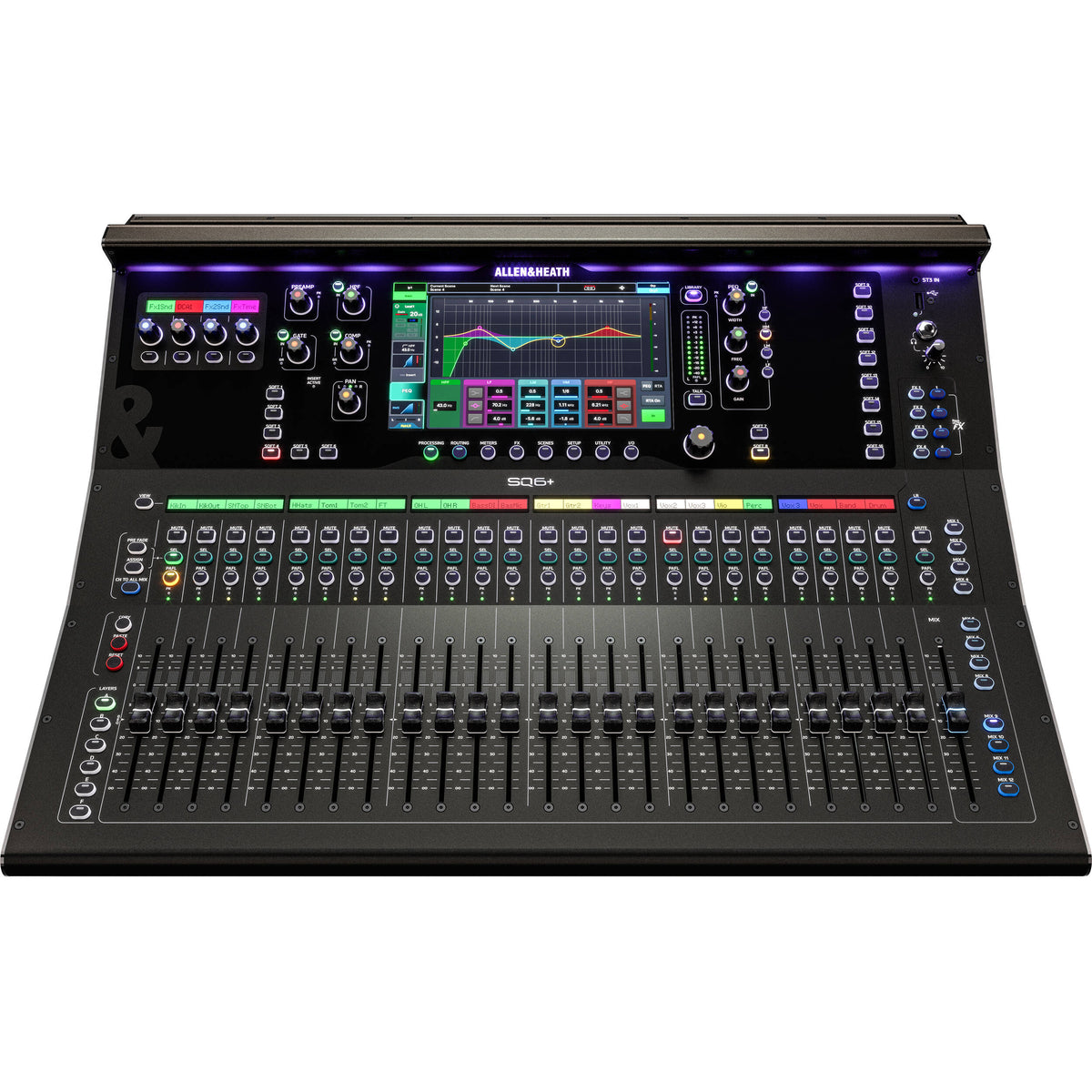 Allen & Heath SQ6+ RackUltra FX Enabled 48-channel Digital Mixer with DEEP Processing - MusicMarket