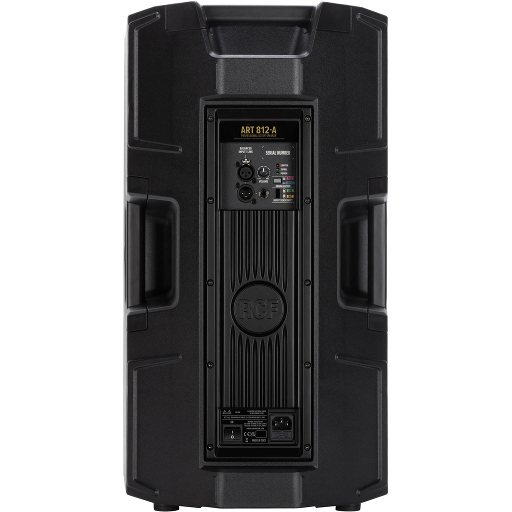 RCF ART 812-A Two-Way 12" 1400W Powered PA Speaker with Integrated DSP - View 3 | MusicMarket