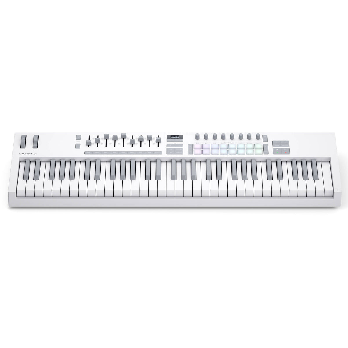 Novation Launchkey 61 MK4 61 Key Controller - White - View 2 | MusicMarket