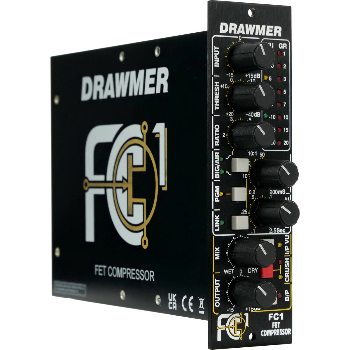 Drawmer FC1 500 Series FET Compressor - View 2 | MusicMarket