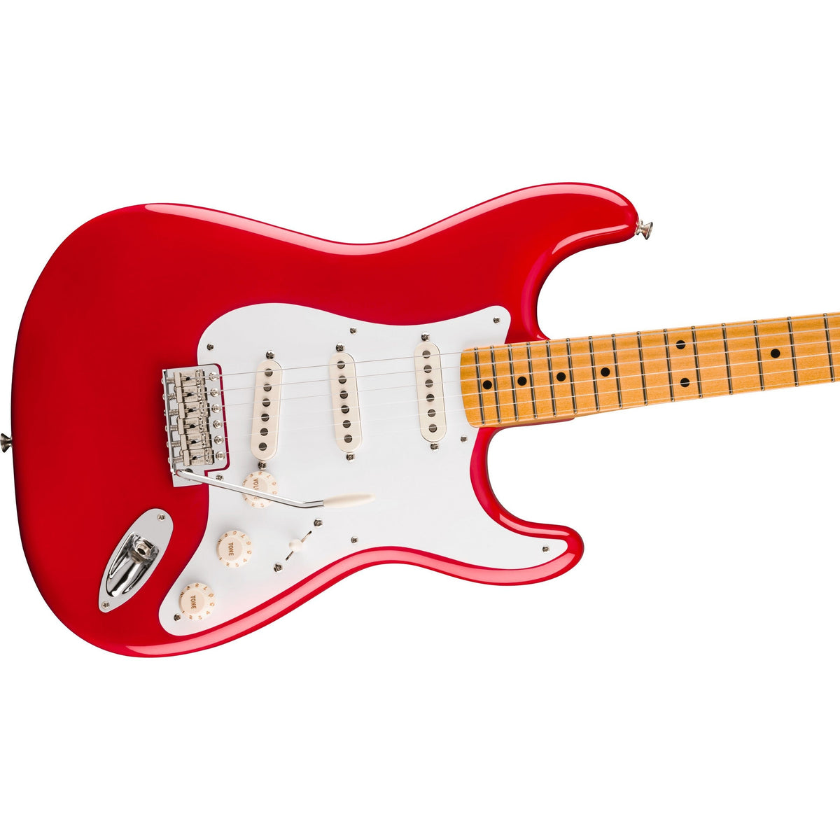 Fender Vintera III Late '50s Stratocaster Electric Guitar, Maple Fingerboard - Dakota Red - View 4 | MusicMarket