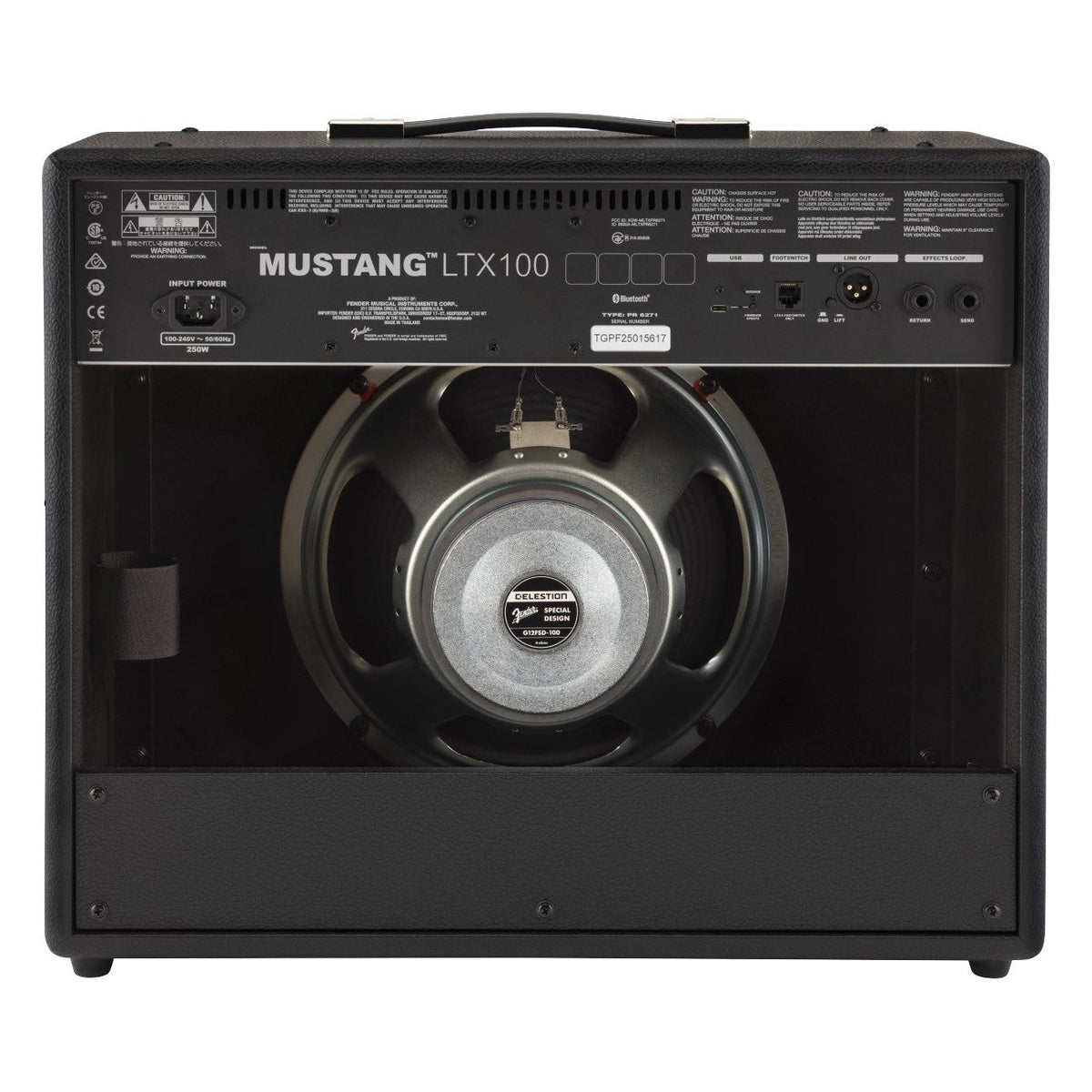 Fender Mustang LTX100 Guitar Combo Amplifier - View 3 | MusicMarket