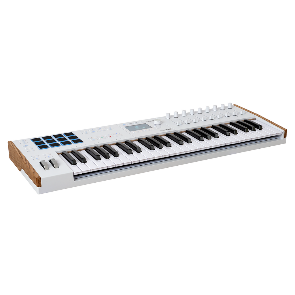 Arturia Keylab 49 MK3 White Universal Midi Controller - View 3 | MusicMarket