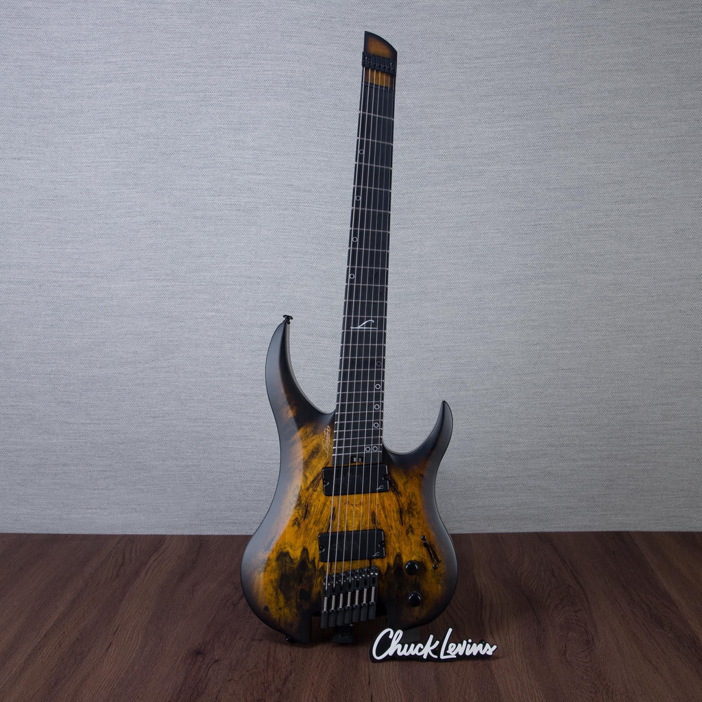 Legator G7FSS Ghost Multiscale 7-String Electric Guitar - Satin Death Valley - View 3 | MusicMarket