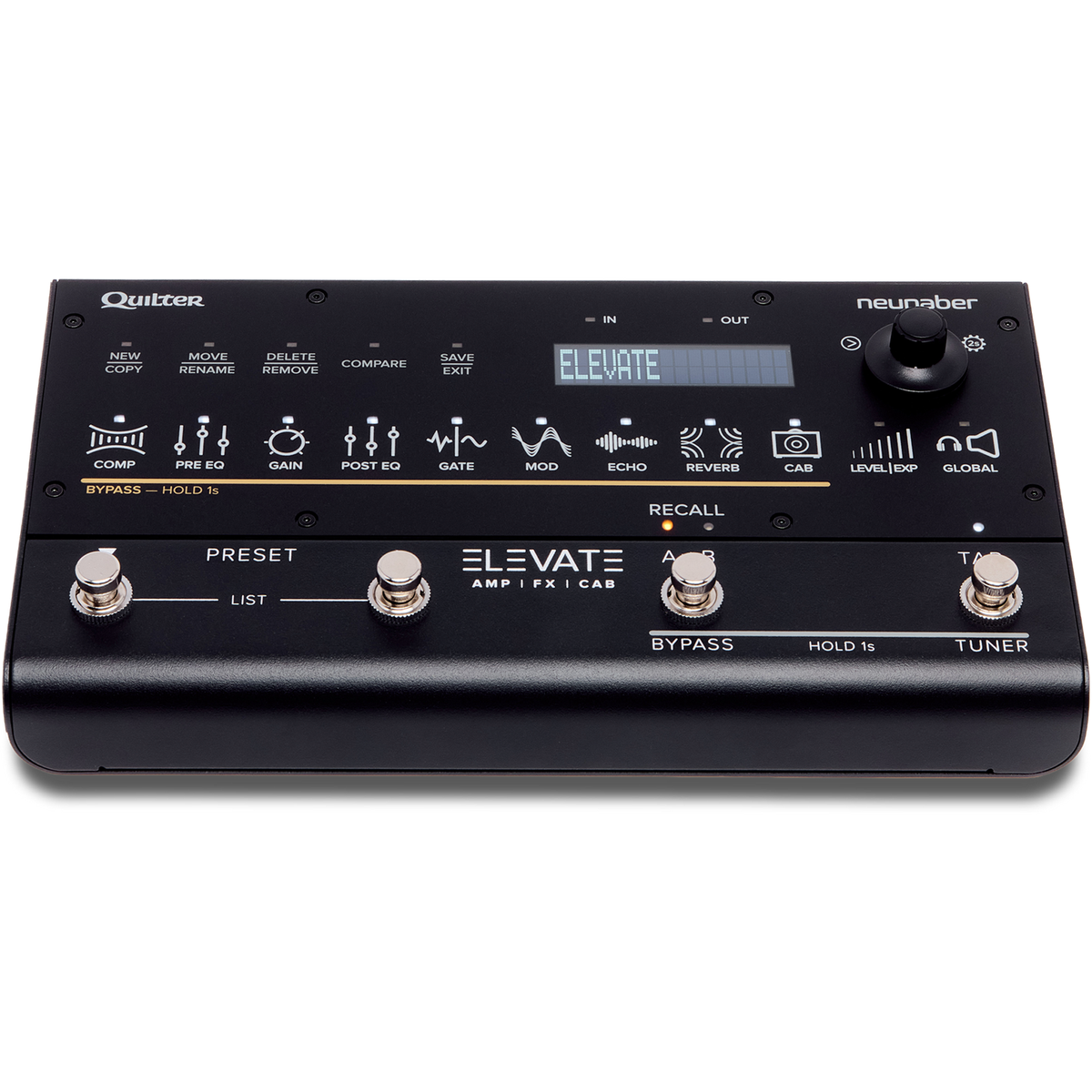 Quilter Elevate Intuitive Guitar Engine Multi-Effects Pedal - View 2 | MusicMarket