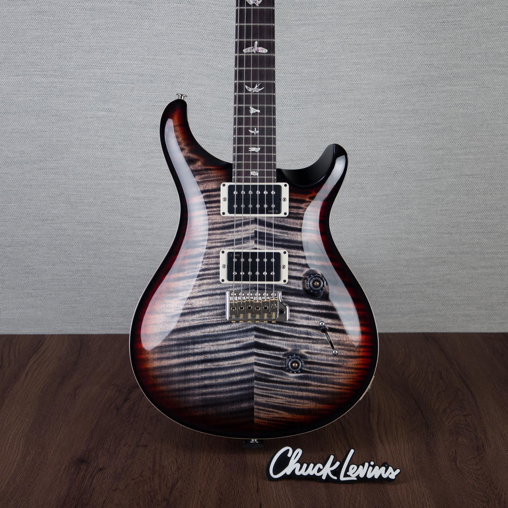 PRS Custom 24 Custom Color Electric Guitar - Charcoal Tri-Color Burst - #250410577 - MusicMarket