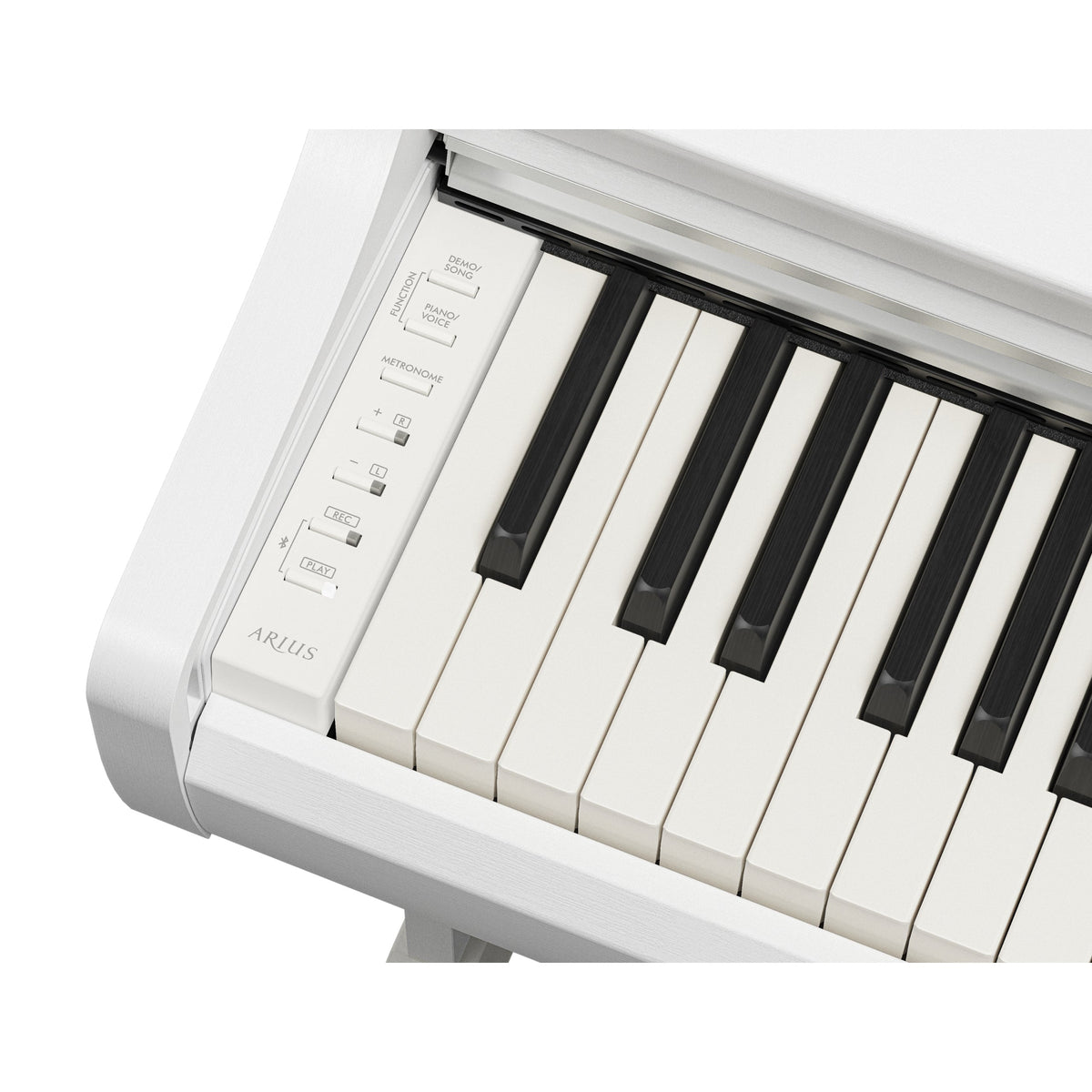 Yamaha Arius YDP166WH 88-Key Weighted Digital Piano - White - View 6 | MusicMarket