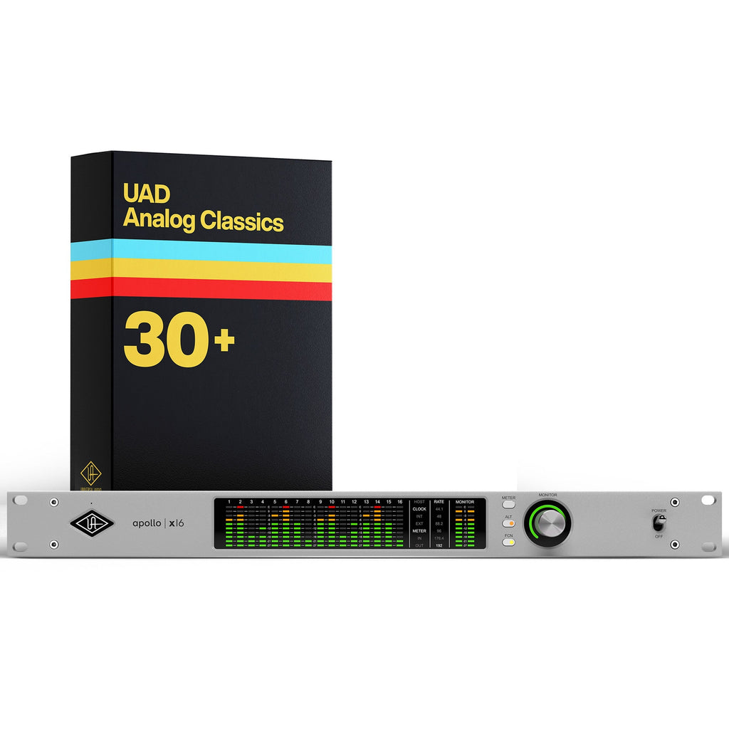 Universal Audio Apollo x16 with UAD Analog Classics - MusicMarket