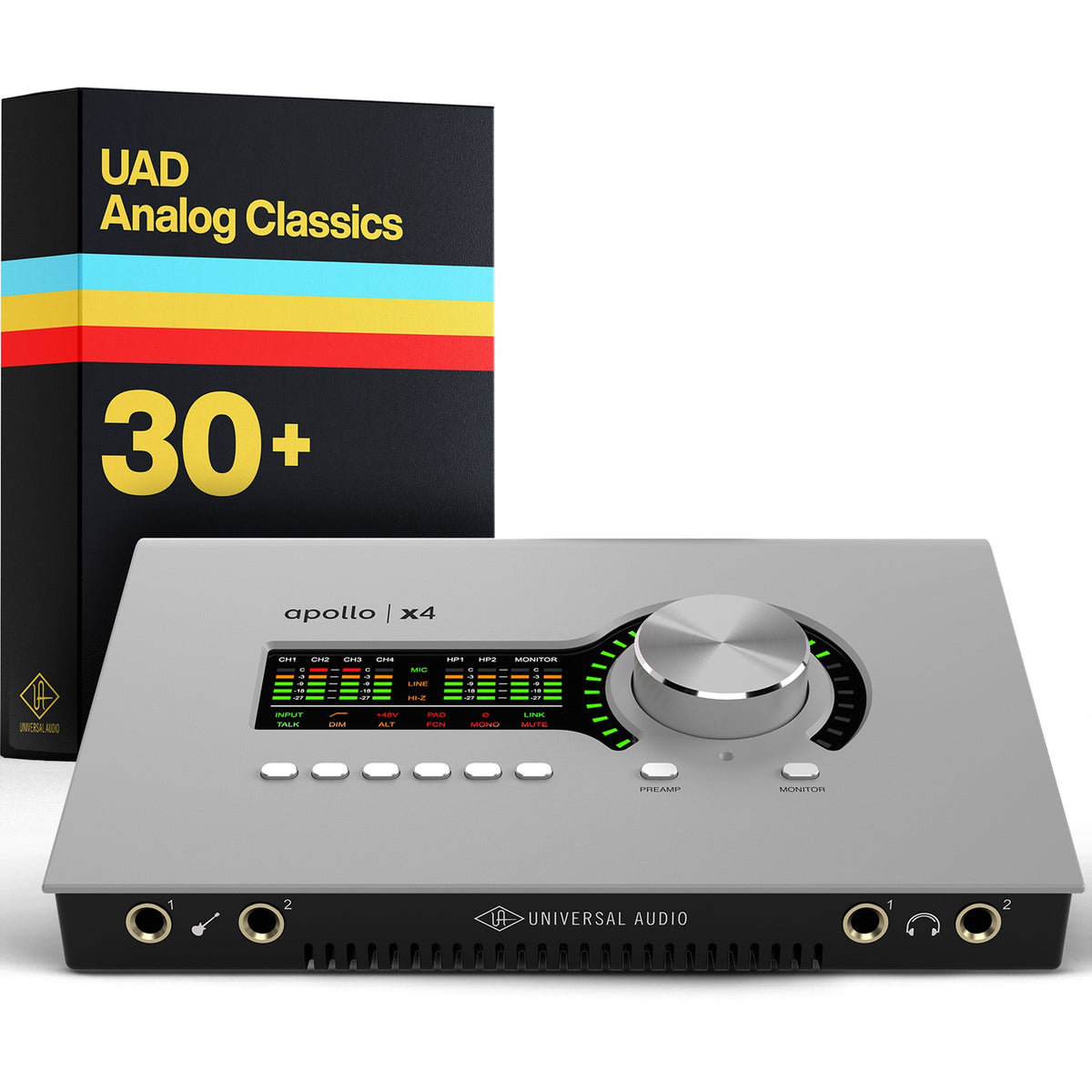 Universal Audio Apollo x4 with UAD Analog Classics - MusicMarket