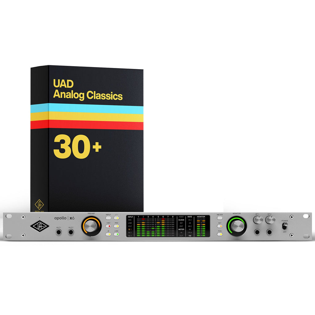 Universal Audio Apollo x6 with UAD Analog Classics - MusicMarket