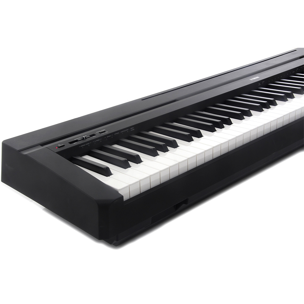 Yamaha P45 88-Key Weighted Action Digital Piano - Black - View 3 | MusicMarket