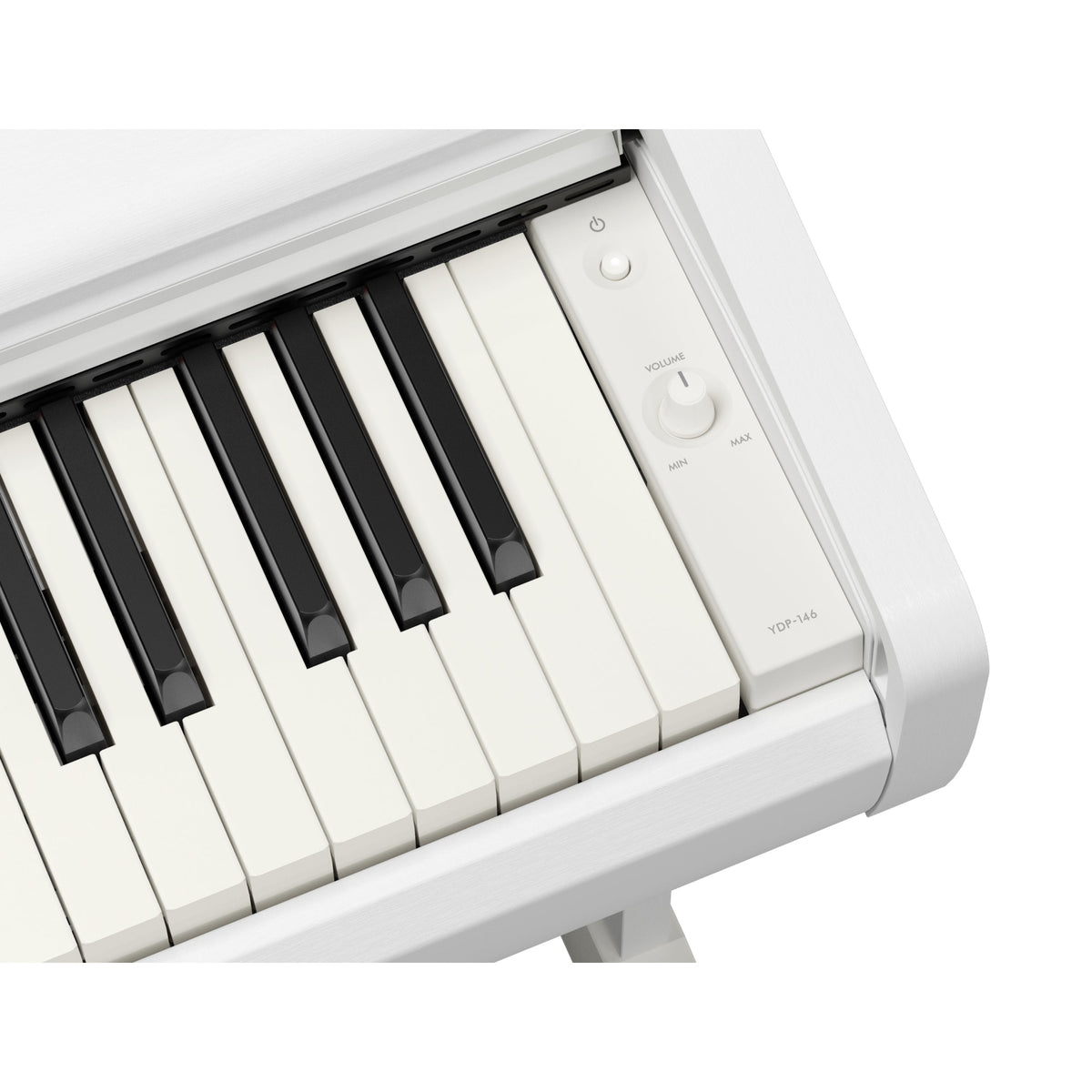 Yamaha Arius YDP146W 88-Key Weighted Digital Piano - White - View 4 | MusicMarket