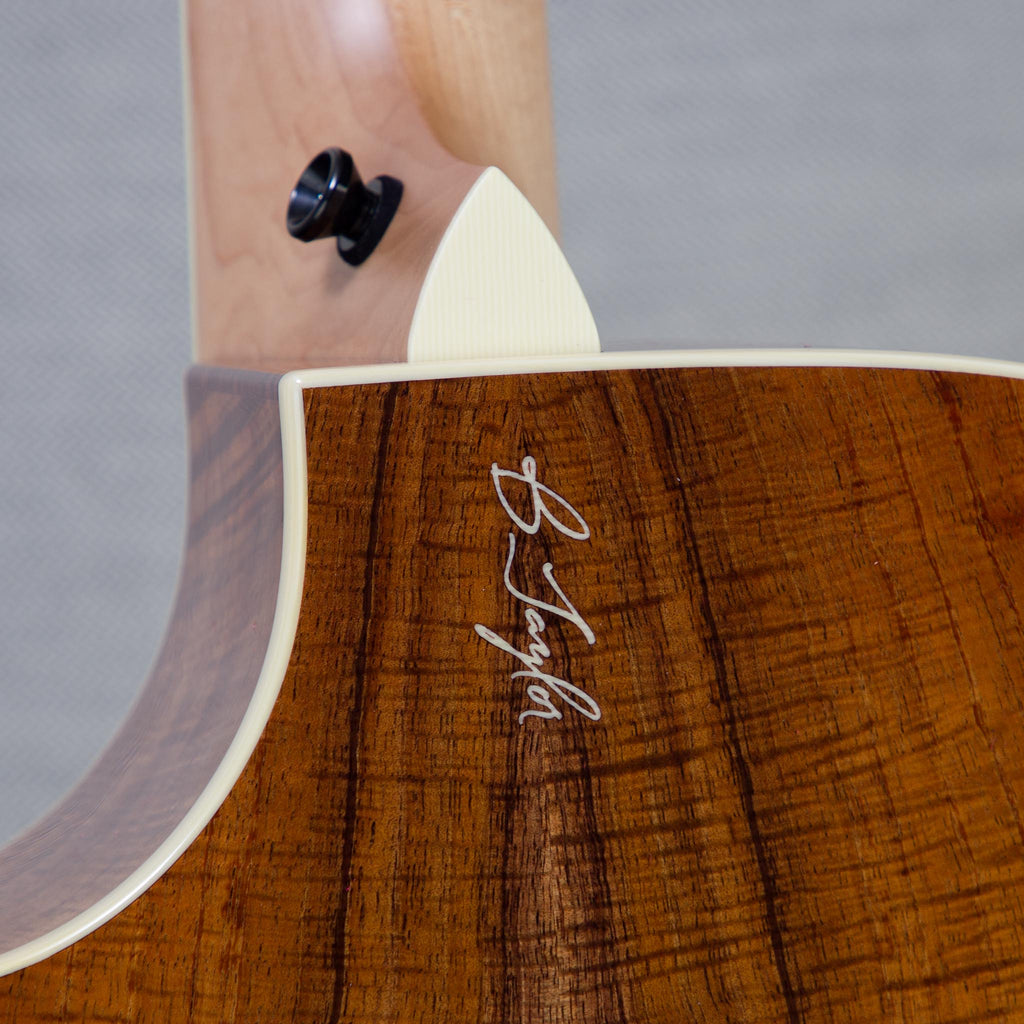 Taylor Custom Shop Gold Label Grand Concert Hawaiian Koa Acoustic Guitar - CHUCKSCLUSIVE - #1206056100 - View 7 |