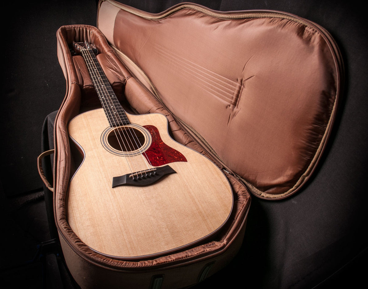 Taylor 214CE Grand Auditorium Acoustic Electric Cutaway with Gig Bag - View 9 | MusicMarket