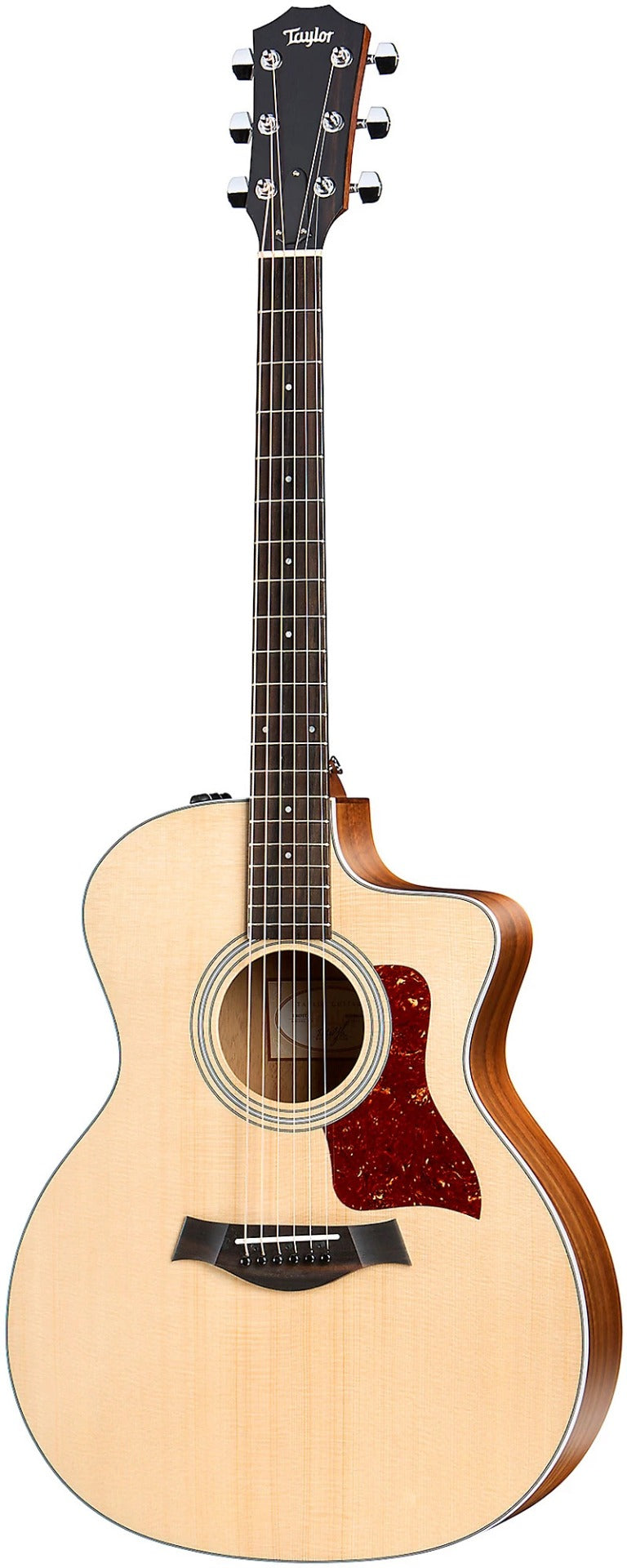 Taylor 214CE Grand Auditorium Acoustic Electric Cutaway with Gig Bag - View 2 | MusicMarket