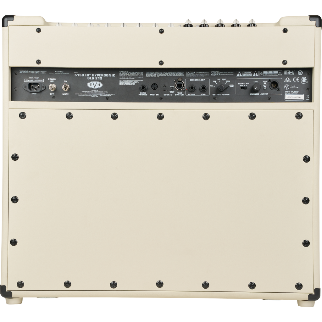 EVH 5150III Hypersonic 6L6 2x12 Combo Amplifier - Ivory - View 4 | MusicMarket