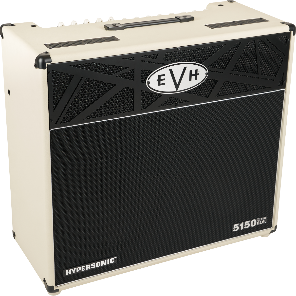EVH 5150III Hypersonic 6L6 2x12 Combo Amplifier - Ivory - View 5 | MusicMarket