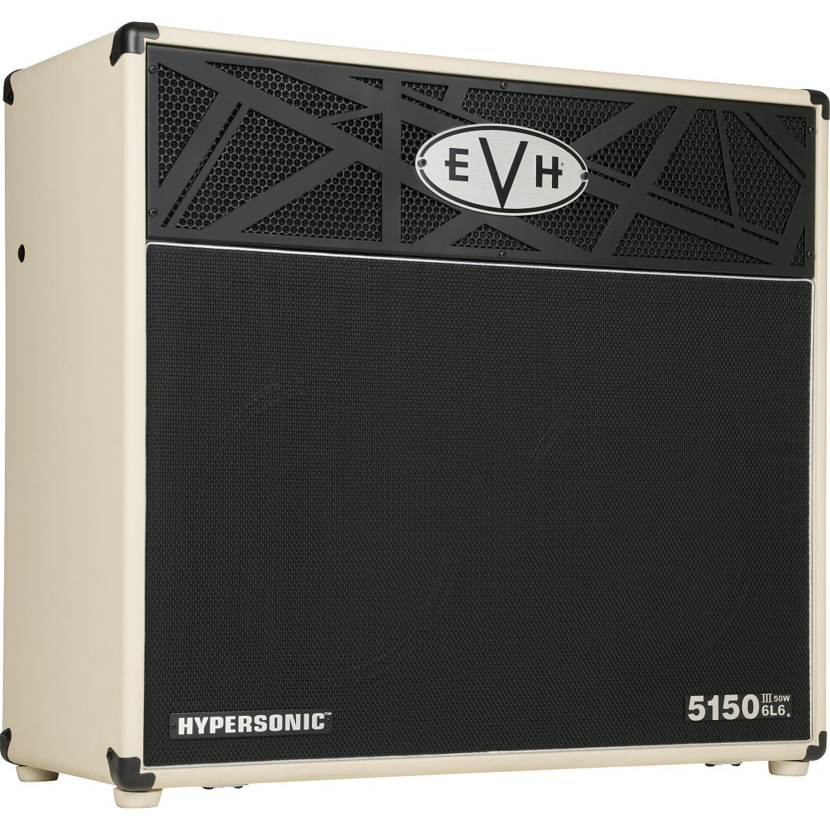 EVH 5150III Hypersonic 6L6 2x12 Combo Amplifier - Ivory - View 3 | MusicMarket