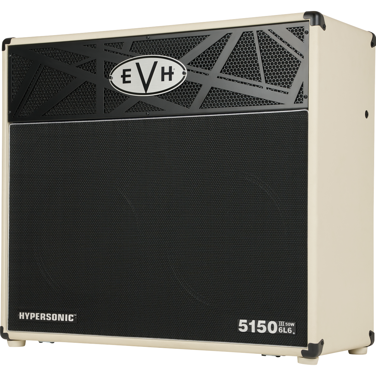 EVH 5150III Hypersonic 6L6 2x12 Combo Amplifier - Ivory - View 2 | MusicMarket