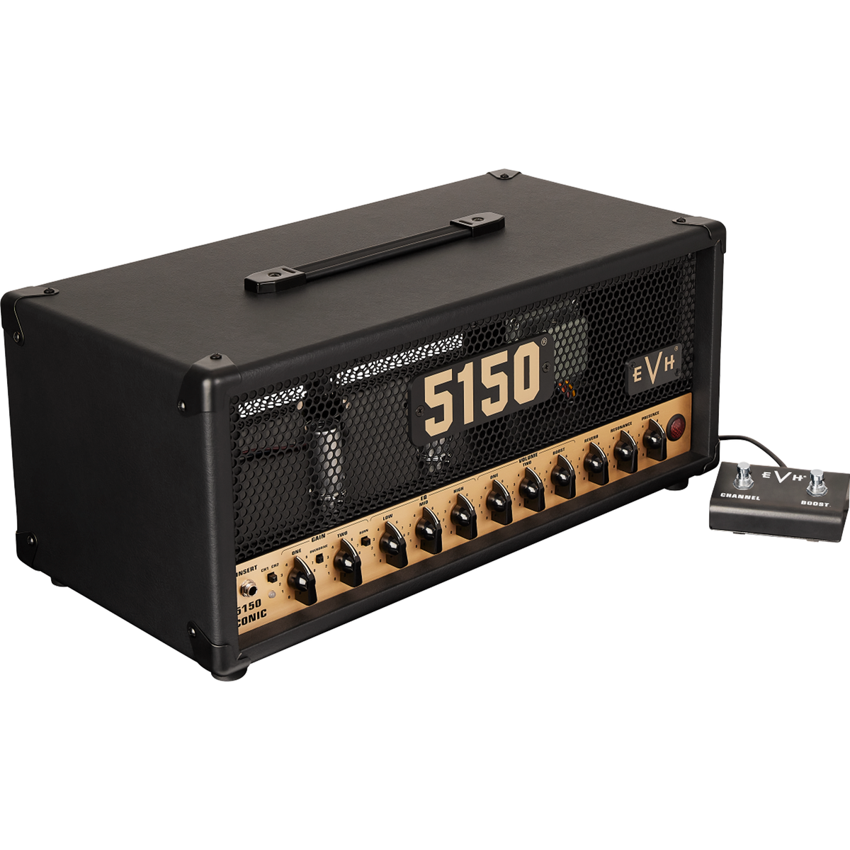 EVH 5150 Iconic Series 15W EL34 Head Amplifier - Black - View 2 | MusicMarket