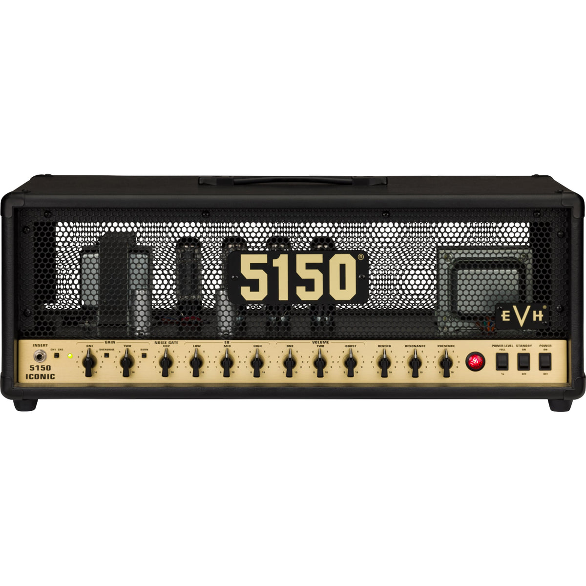 EVH 5150 Iconic Series 80W EL34 Head - Black - MusicMarket
