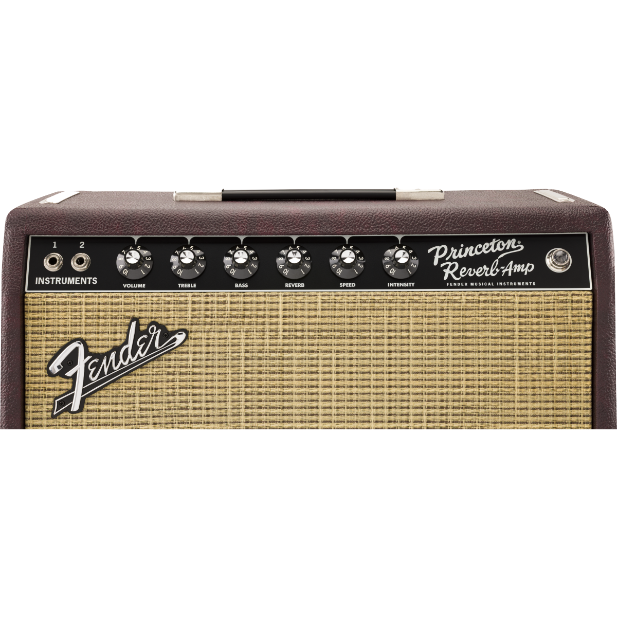Fender FSR Tone Master Princeton 12-Watt Combo Amp, 120V - Wine - View 4 | MusicMarket