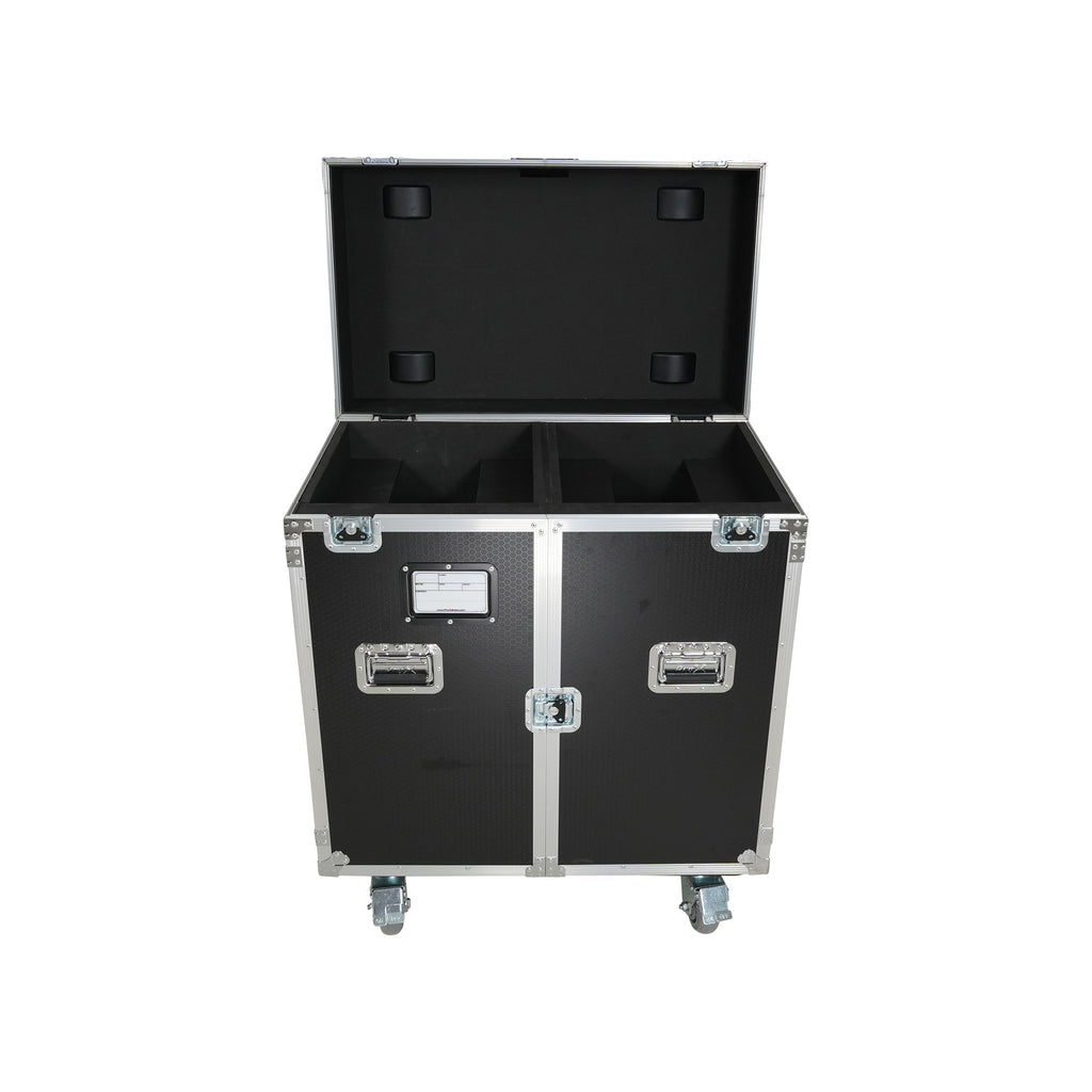 ProX XS-MH30WASHX2W for Two Moving Head Fixtures ATA Flight Style Road Case with Casters - View 19 | MusicMarket