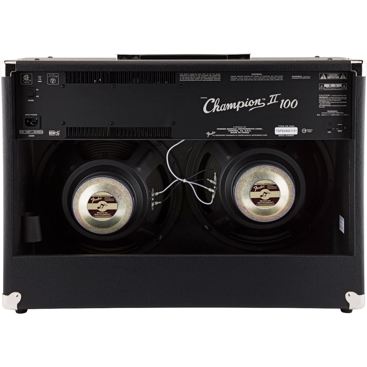 Fender Champion II 100, 120V Combo Amplifier - View 2 | MusicMarket