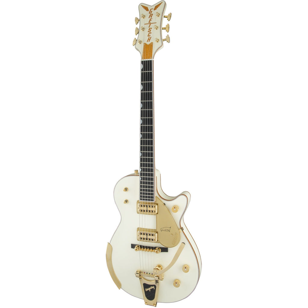 Gretsch G6134T-58 Vintage Select ’58 Penguin with Bigsby Guitar - Vintage White - View 5 | MusicMarket