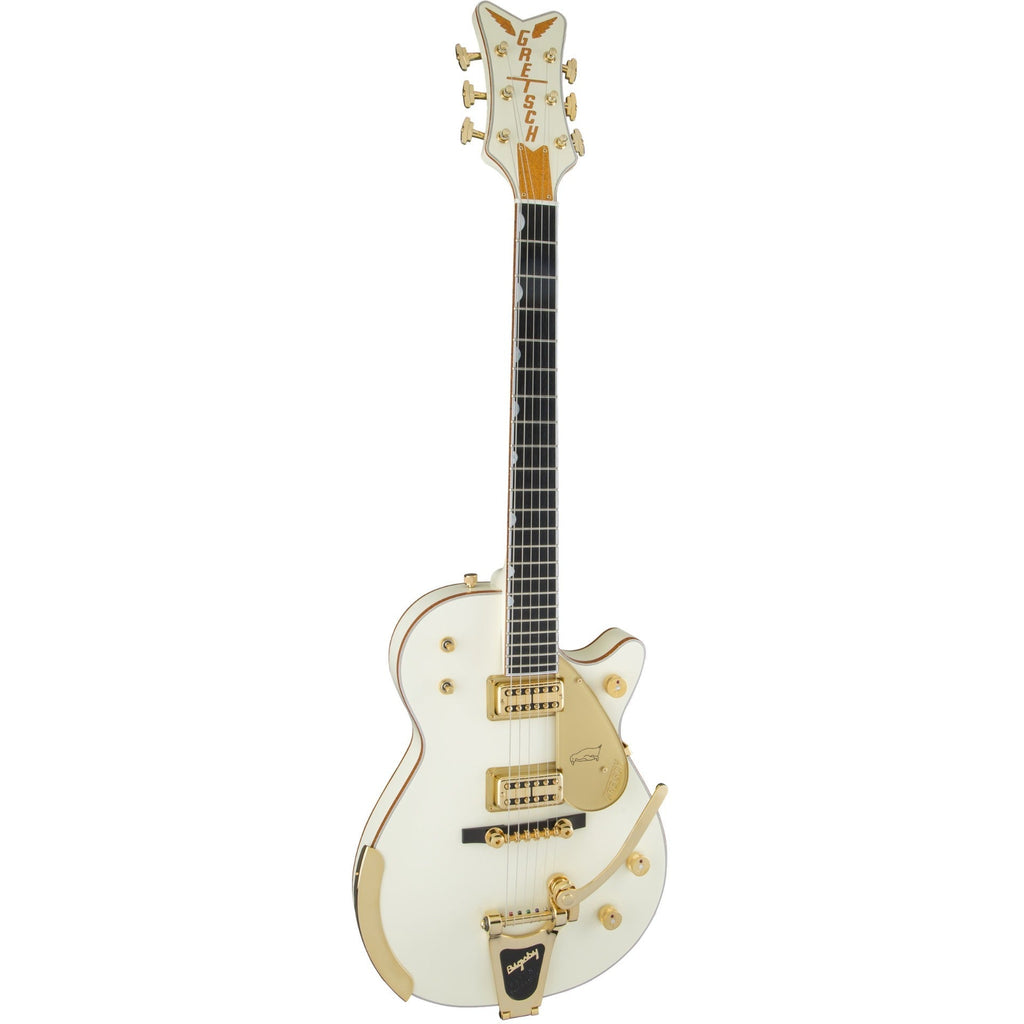 Gretsch G6134T-58 Vintage Select ’58 Penguin with Bigsby Guitar - Vintage White - View 4 | MusicMarket